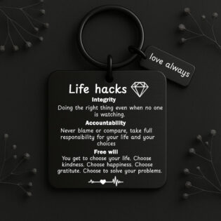 Integrity , accountability , free will black